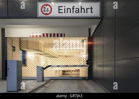 Parkhaus Stockfoto