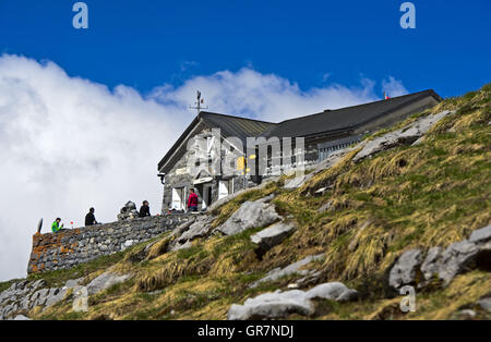 Berg Hütte Susanfe, Cabane De Susanfe, Vallon De Susanfe, Champéry, Wallis, Schweiz Stockfoto