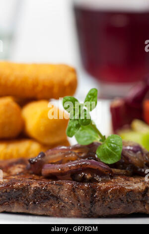 Steak Stockfoto