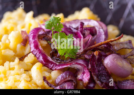 Kaesspaetzle Stockfoto