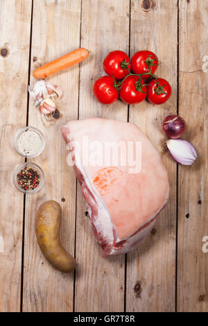 Rohes Fleisch Stockfoto