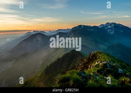 Misty Morning Stockfoto