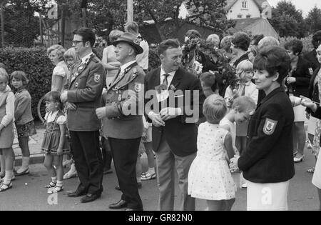 Shooting Club 1969 Bw Stockfoto