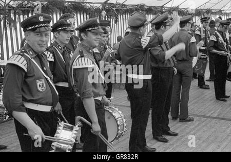 Shooting Club Bw 1969 Stockfoto