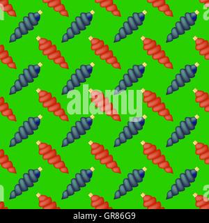 Weihnachten Dekoration nahtlose Muster Stock Vektor