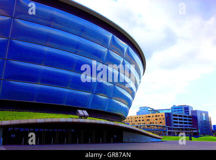 Schottland, Stadt Glasgow, das Gebäude SSE HYDRO, Arena für Unterhaltung und sport Stockfoto
