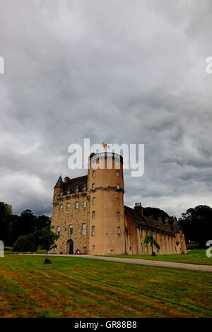 Schottland, Schloss Fraser, südlich des Kemnay in der Region von Aberdeenshire. Stockfoto