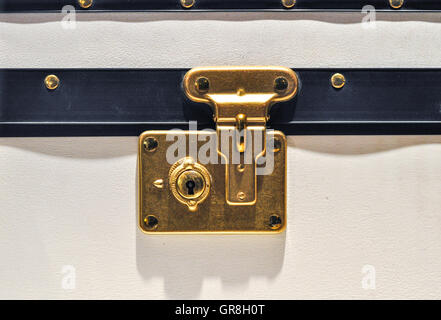 Traditionellen Spange und Gepäck Lock Verriegelung Stockfoto
