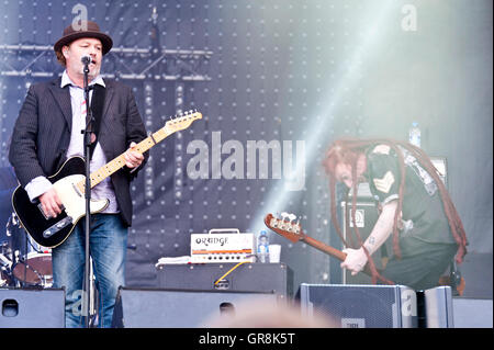 Die Levellers bei der Kieler Woche 2013 Stockfoto