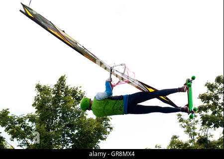 Ocean Jump Weltmeisterschaft In Kiel, Deutschland, 22. Juni 2014 Stockfoto