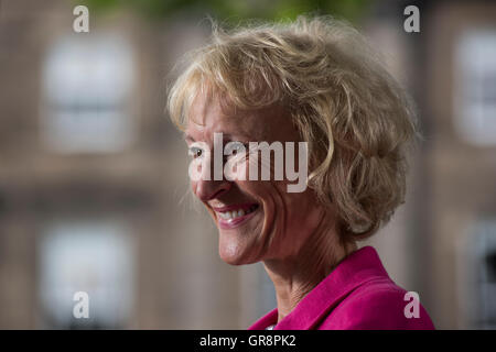 Schottische Küche und Lebensmittel Schriftsteller Sue Lawrence. Stockfoto