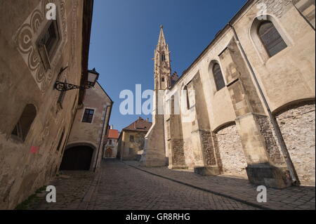 Bratislava Arme Clares Kirche Stockfoto