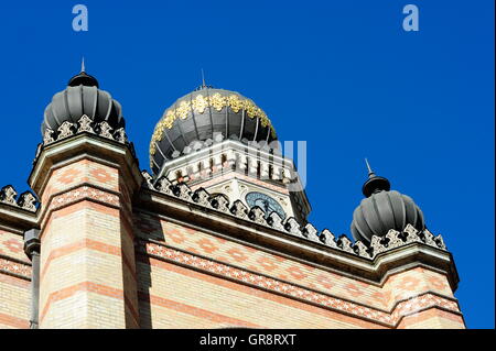 Die große Synagoge In der Dohany Straße-Budapest Stockfoto