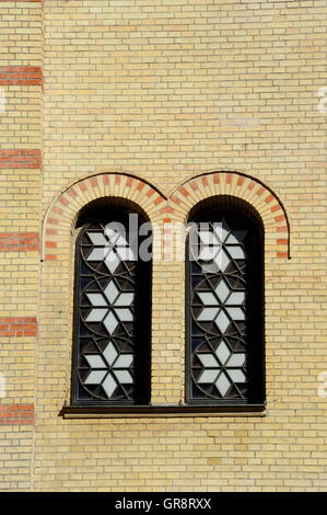 Die große Synagoge In der Dohany Straße-Budapest Stockfoto