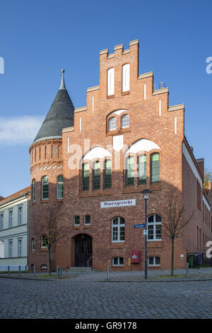 Amtsgericht Bergen auf der Insel Rügen, Mecklenburg Stockfoto