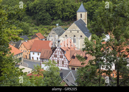 Kirche In Ziegenrück An Der Saale, Thüringen, Deutschland Stockfoto