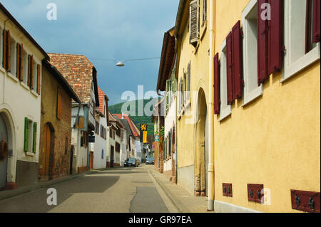 St. Martin In der Pfalz an der Deutschen Weinstraße Stockfoto