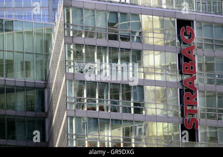Strabag Haus In der Wiener Donau-City Stockfoto