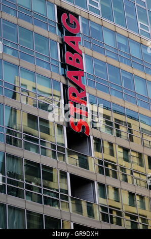 Strabag Haus In der Wiener Donau-City Stockfoto