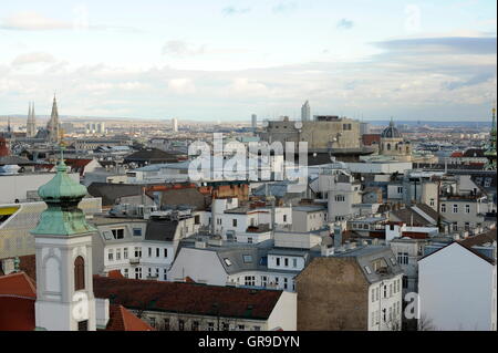 Blick auf Wien, Österreich Stockfoto
