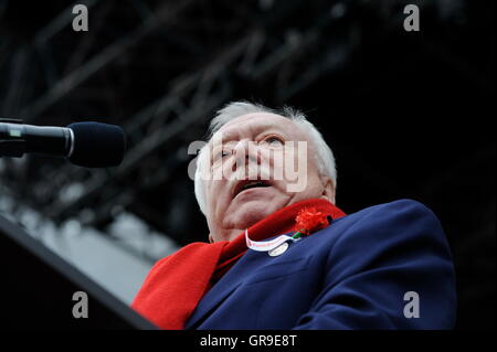 Wiener Bürgermeister Michael Häupl, SPÖ Stockfoto