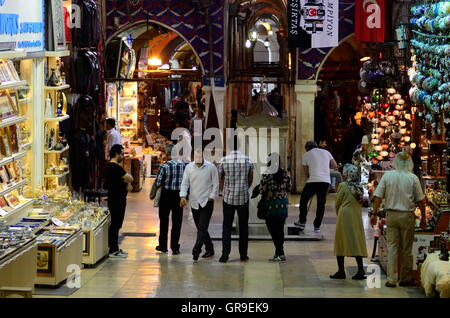 Der große Basar In Istanbul, Türkei Stockfoto