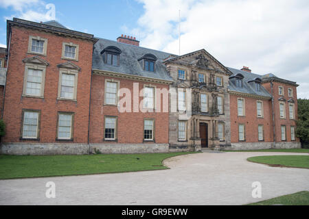 Dunham Massey Hall einen englischen Country House / stattlichen Haus in Trafford, in der Nähe von Altrincham, Cheshire Stockfoto