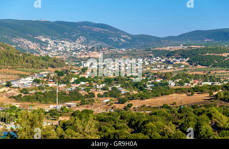 Panorama von Galiläa in der Nähe von Nazareth - Israel Stockfoto