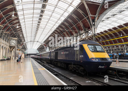 Bahnhof Paddington, London, England, Vereinigtes Königreich Stockfoto