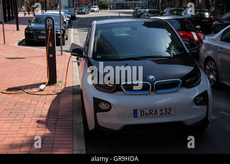 Elektro-Auto Stockfoto