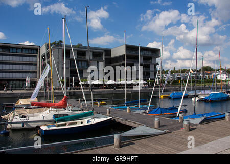 Phoenix-See Dortmund Stockfoto