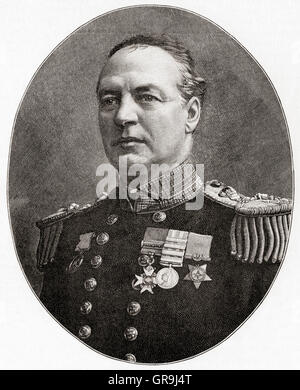 Charles William De La Poer Beresford, 1. Baron Beresford, 1846 – 1919, aka Lord Charles Beresford.  Britischer Admiral und Mitglied des Parlaments. Stockfoto