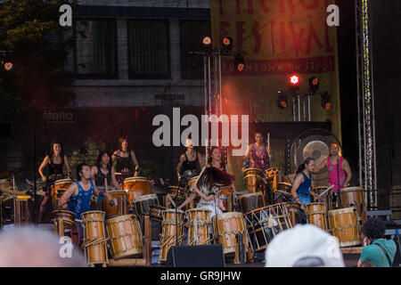 Mikro Festival Dortmund Stockfoto