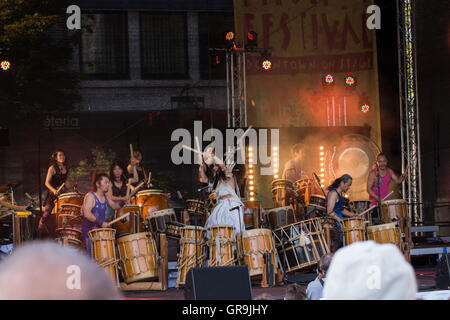 Mikro Festival Dortmund Stockfoto