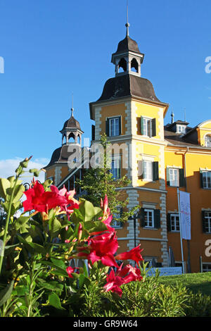 Schloss-Hotel Carinthia Velden Am Wörthersee Stockfoto