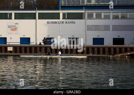 Ruder Club Hansa Stockfoto