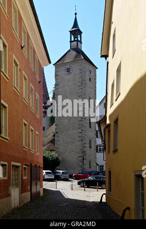 St. Peter Basilika, Lindau, Schwaben, Bayern, Deutschland, Europa Stockfoto