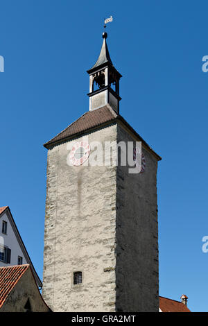 St. Peter Basilika, Lindau, Schwaben, Bayern, Deutschland, Europa Stockfoto