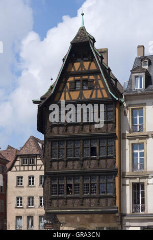 Maison Kammerzell, Straßburg, Elsass, Frankreich, Europa Stockfoto