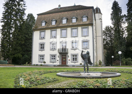 Schloss Schönau, Bad Säckingen, Waldshut Bezirk, Oberrhein, Schwarzwald, Baden-Württemberg, Deutschland, Europa Stockfoto