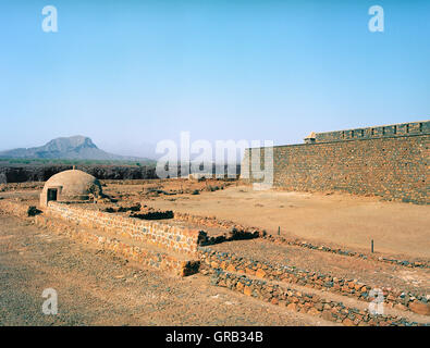 Fort Real de São Filipe ist die große Festung von den Portugiesen in der Hauptstadt und Garnison Altstadt gegründet 1590 erbaut Stockfoto