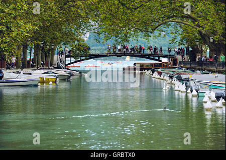 Annecy, Stadt In Th französische Alpen, Route Des Grandes Alpes, Französische Alpen, Frankreich Stockfoto