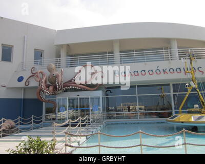 Cretaquarium, Kreta, Griechenland Stockfoto