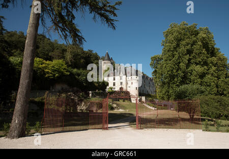 Chissey de Touraine Loire Region Frankreich - die französischen Türmen 15. Jahrhundert Chateau Chissey Chissey en Touraine Stockfoto