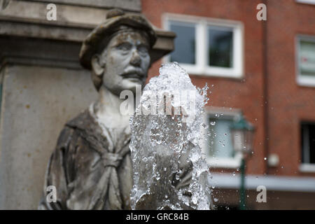 Fürbringer Brunnen In Emden, Ostfriesland Stockfoto