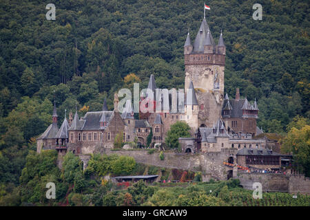 Cochem, Cochem Burg Cochem, Rheinland-Pfalz, Deutschland, Europa Stockfoto