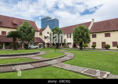 Fort Rotterdam, Makassar, Ujung Pandang, Southsulawesi, Indonesien Stockfoto