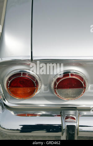 Rücklicht Opel Rekord Stockfoto