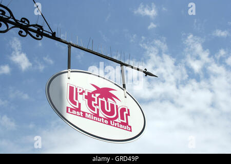 L-Tur-Logo Stockfoto