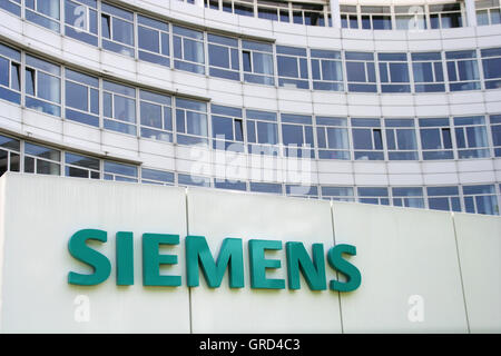 Siemens Corporate Technology Logo Stockfoto